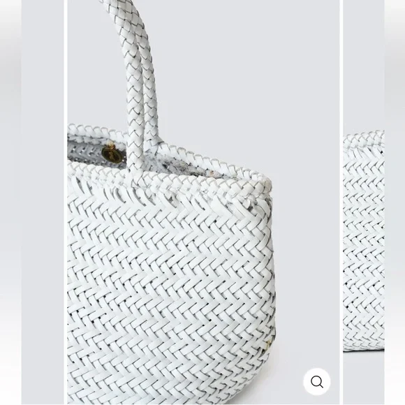 DRAGON DIFFUSION GRACE BASKET SMALL WHITE - Picture 3 of 7